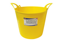 Stadium Rhino Flexi Tub Yellow 26Ltr     BM5/26/Y
