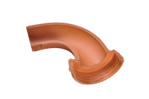 Hepworth Clay R/H Channel Bend 90° 100mm - CB1/1R