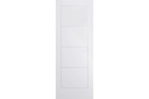 White Smooth Ladder Moulded Internal Door 78x30x35mm