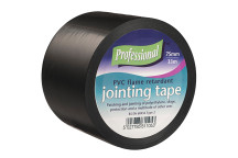 Ultratape DPM Single Sided PVC Jointing Tape Black 75mm x 33m