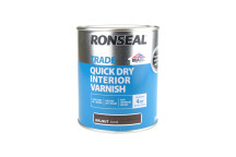 Ronseal Trade Quick Dry Interior Satin Varnish Walnut 750ml
