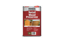 Ronseal Total Wood Preserver Dark Brown 5Ltr