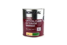 Ronseal Trade Crystal Clear External Varnish Matt 750ml