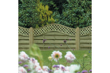 Omega Lattice Top Fence Panel 120 x 180cm (Catalogue Product)