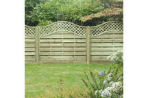 Omega Lattice Top Fence Panel 150 x 180cm (Catalogue Product)