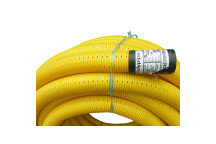Land Drain 60mm x 50M Coil Perforated Yellow For Gas