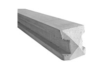 Slotted Intermediate Concrete Fence Post 125x100x1750mm (5\'9\")