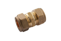 Compression Straight Connector 15mm (Pack 2)  PF201