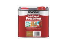 Ronseal Total Wood Preserver Light Brown 2.5Ltr