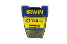 Irwin T40 Torx Bits IRW10504357 Pack 10
