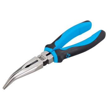 Ox Professional Bent Long Nose Pliers 200mm / 8\"