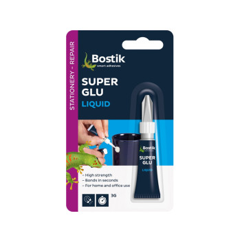 Bostik Super Glue Liquid Tube 3g