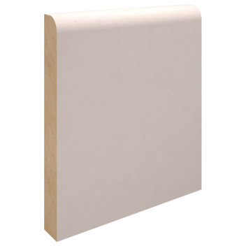 15 x 119 mm MDF Skirting Rounded 1-Edge - 4.4m