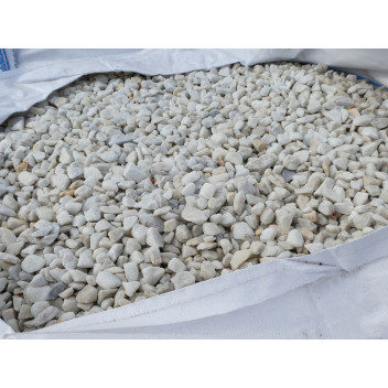 Polar White Chippings 20mm             Bulk Bag