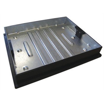 600x450x80mm Galv Cover & Frame Recessed For Block Paving CD 790R/80