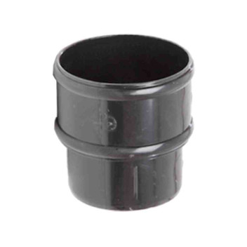 Round Downpipe 68mm Black Pipe Connector RR125