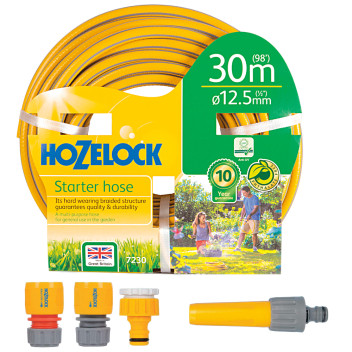 Hozelock 30M Starter Hose & Fittings Set 7230P9000