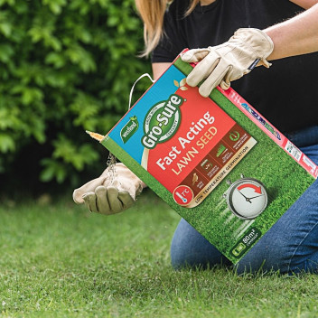 Gro-Sure Fast Acting Lawn Seed 10m2 +30% Free