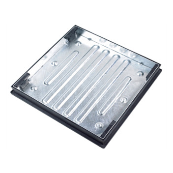 600x600x80mm Galv Cover & Frame Recessed For Block Paving CD 791R