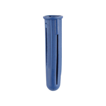 Plastic Wall Plugs 12.0 x 45mm Blue (Bag 10)