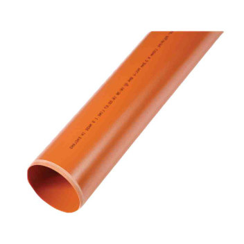 Polypipe Plain Ended Pipe 160mm x 6M UG660