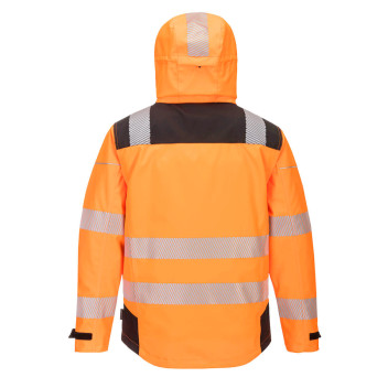 Portwest Hi-Vis Extreme Rain Jacket Orange/Black PW360-PW3 XL