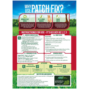 Aftercut Lawn Patch Fix 30 Patch Pack