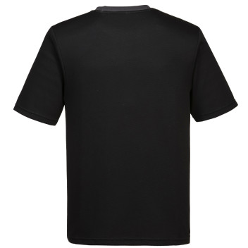 Portwest T-Shirt Short Sleeve Black DX411 XXL