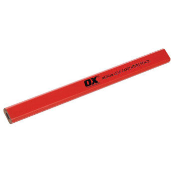 Ox Trade Medium Lead Carpenters Pencil 10Pk