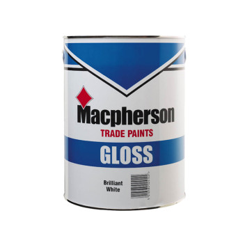 Macpherson Trade Gloss Brilliant White 2.5Ltr