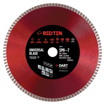DART Red Ten Masonry Diamond Blade TRADE SMI-7 300mm/20mm