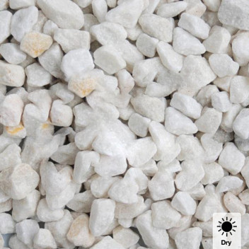 Polar White Chippings 8-11mm               Bulk Bag