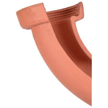 Hepworth Clay L/H 3/4 Section Branch Channel Bend 70° 100mm - CX1DL