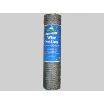 Kestrel Galvanised Wire Netting 900mm X 5M (13mm  Hole Size)