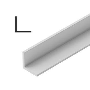 Square Aluminium Angle 18mm x 18mm x 2.4M AL02